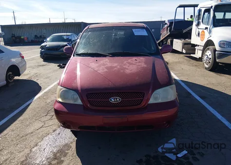 2004 Kia Sedona Ex/Lx из США, поврежденный, VIN KNDUP131446510801